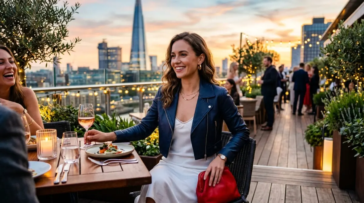 Tailored Rooftop Sunset