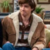 That 70s Show Eric Forman Brown Shearling Jacket