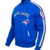 Toronto Blue Jays Logo Game Day Double Knit Full Snap Jacket
