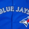 Toronto Blue Jays Logo Game Day Double Knit Royal Varsity Jacket