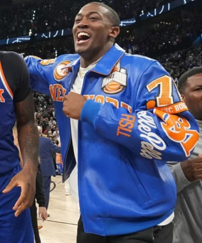 Trey Jemison NBA Finals New York Knicks Jacket