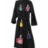 Tyler Durden Fight Club Bath Robe Black