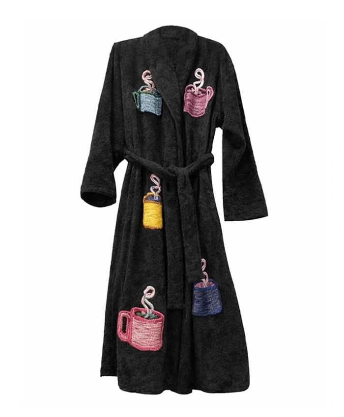 Tyler Durden Fight Club Bath Robe Black