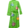 Tyler Durden Fight Club Bath Robe Green Back