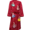 Tyler Durden Fight Club Bath Robe Maroon Back