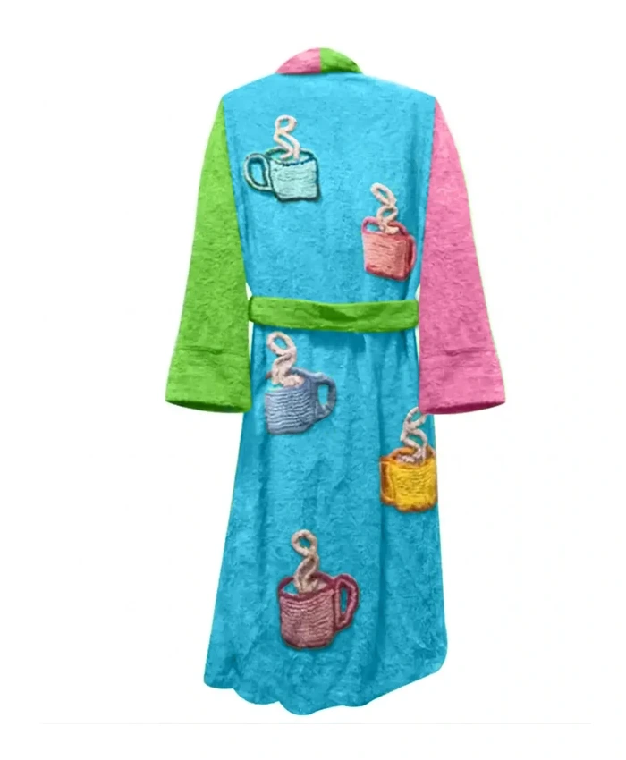 Tyler Durden Fight Club Bath Robe Multicolor