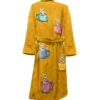 Tyler Durden Fight Club Bath Robe Yellow Back