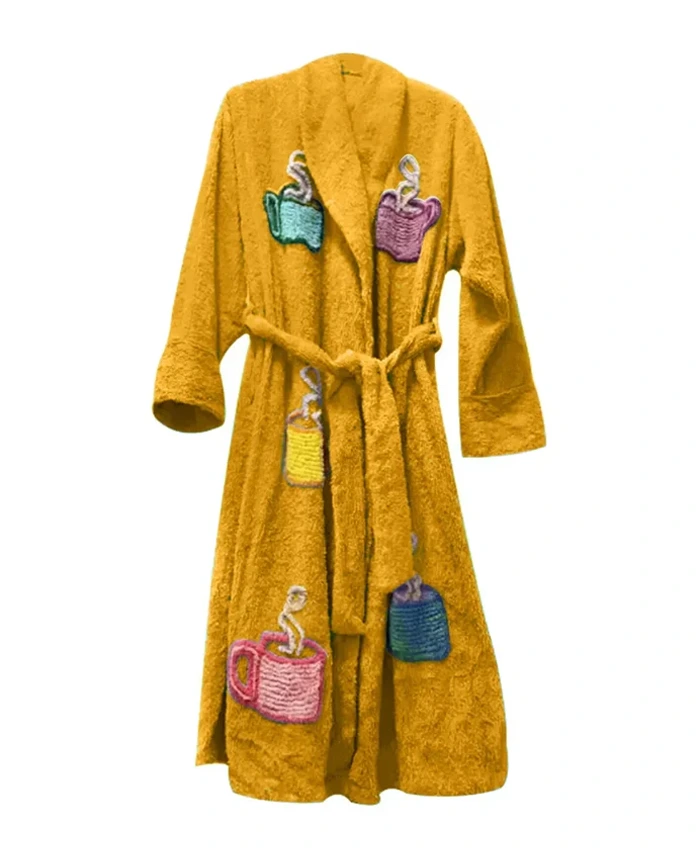 Tyler Durden Fight Club Bath Robe Yellow