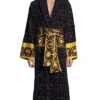 Unisex Coupe Versace Robe In Black