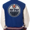 Varsity Edmonton Oilers Varsity Jacket