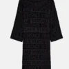Versace Hooded Black Robe For Sale