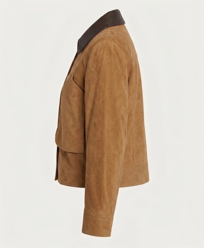 Walters Crop Suede Jacket