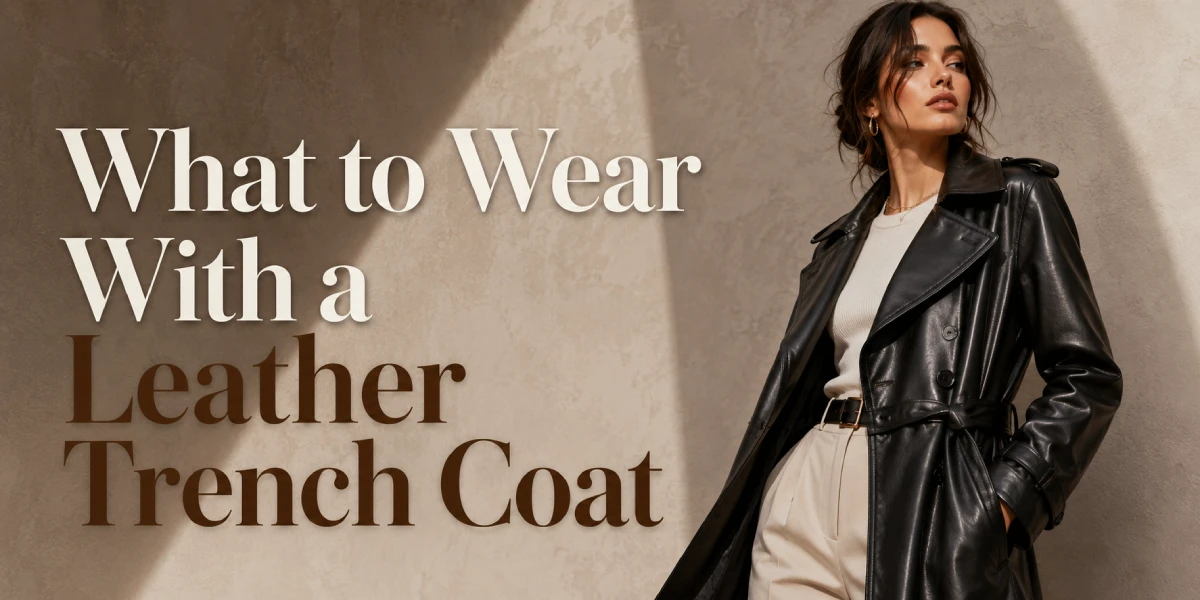 What to Wear With a Leather Trench Coat