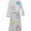 White Mug Life Bathrobe