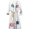 White Tyler Durden Fight Club Bath Robe
