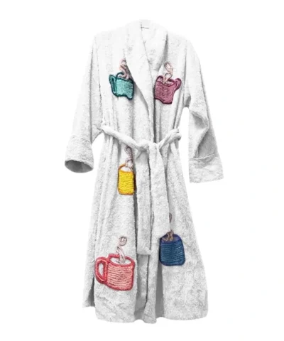 White Tyler Durden Fight Club Bath Robe