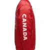 Winter Olympics 2026 Lululemon Team Canada Satin Bomber Jacket