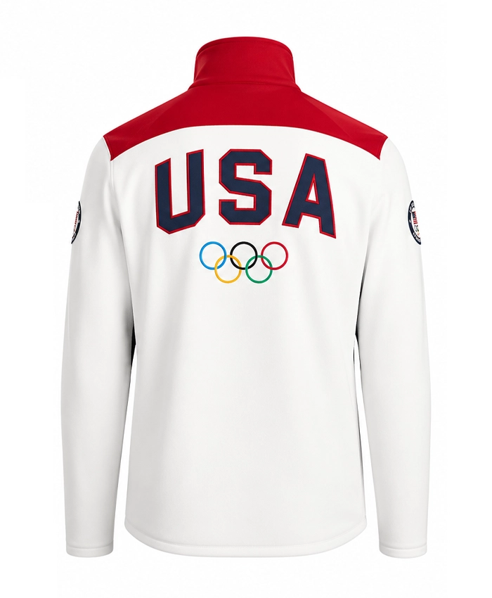 Winter Olympics Team USA 2026 Track Jacket Back