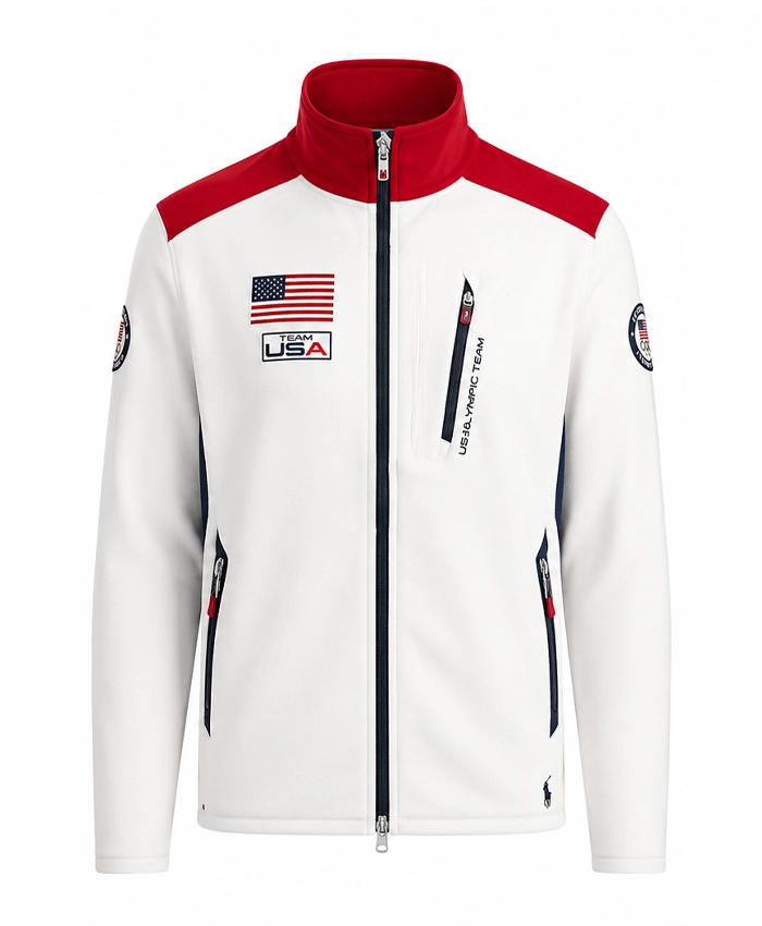 Winter Olympics Team USA 2026 Track Jacket Front