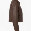 Womens Brown Leather Jacket