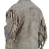 Yellowstone Origin 1883 Ennis Fringe Suede Leather Jacket Shoot back