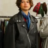 Zendaya 2026 Black Biker Jacket