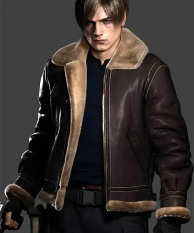 leon s kennedy jacket william front