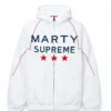 marty supreme jacket white