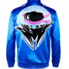 2026 Mortal Kombat 2 Johnny Cage Blue Satin Costume Jacket