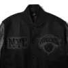 2026 Pro Basketball Finals Nike x New York Knicks Champions Black Jacket