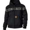 50th Anniversary Vintage 90s Carhartt Aztec Black Cotton Jacket