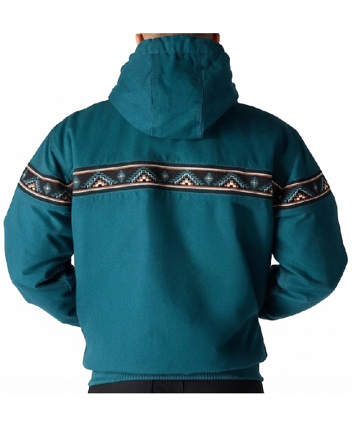 50th Anniversary Vintage 90s Carhartt Aztec Green Jacket