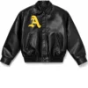 A Few Good Kids Black Leather Jacket