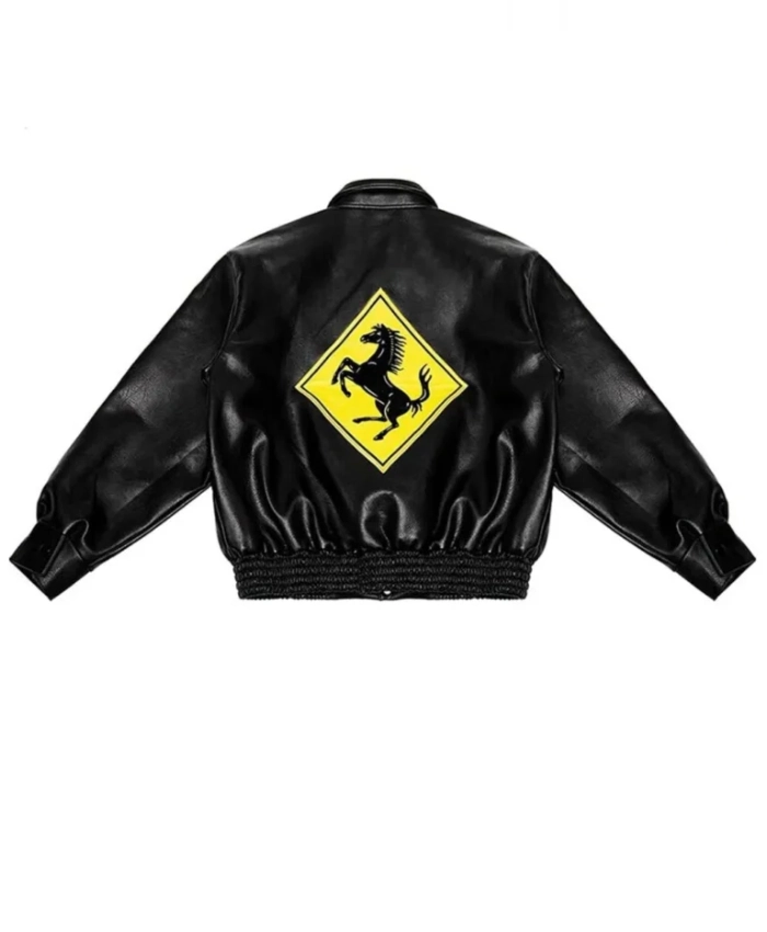 A Few Good Kids Black Letterman Jacket