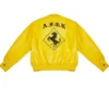 A Few Good Kids Yellow Leather Letterman Jacket