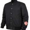Adidas Manchester United x Stone Roses Black Jacket for Men and Women