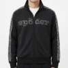 Adidas x Sp5der 2026 Rhinestone Unisex Tracksuit in Black
