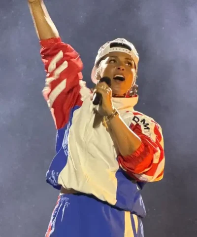 Alicia Keys JAY Z 30 Yankee Stadium New York Tears Tracksuit Sale