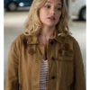 Amalia Williamson You are Killing Me 2026 Andrea Walker Brown Printed Cotton Jacket