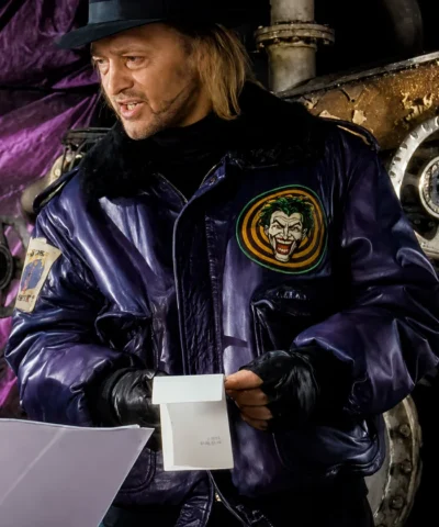 Batman Bob the Goon Purple Joker Jacket