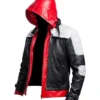 Batman Dark Knight Red Biker Jacket