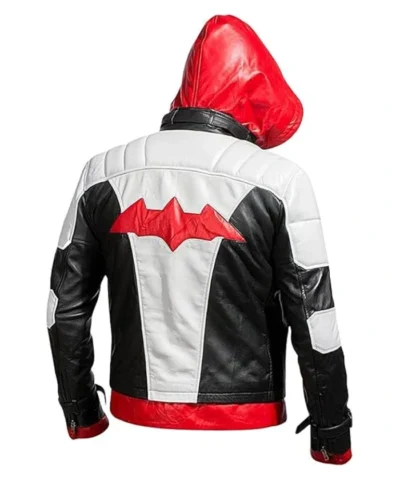 Batman Dark Knight Red Hooded Jacket