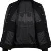 Batman Printed Black Bomber Zip Up Jacket 