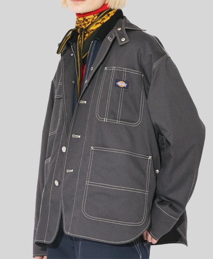 Beautiful People x Dickies Work Grey Cotton Jacket