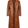 Ben Affleck Batman Nightwalker Brown Coat