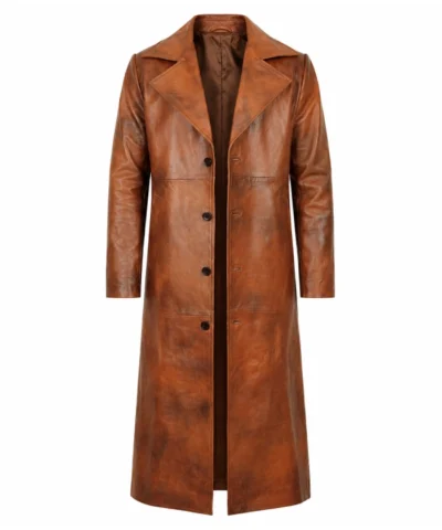 Ben Affleck Batman Nightwalker Brown Coat