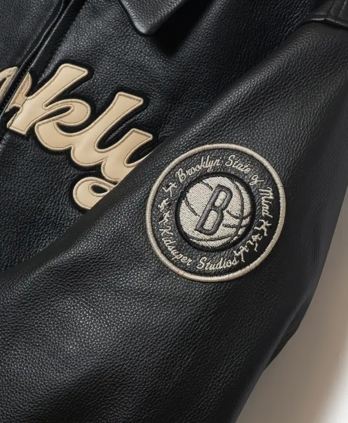 Bero X KidSuper Black Varsity Jacket