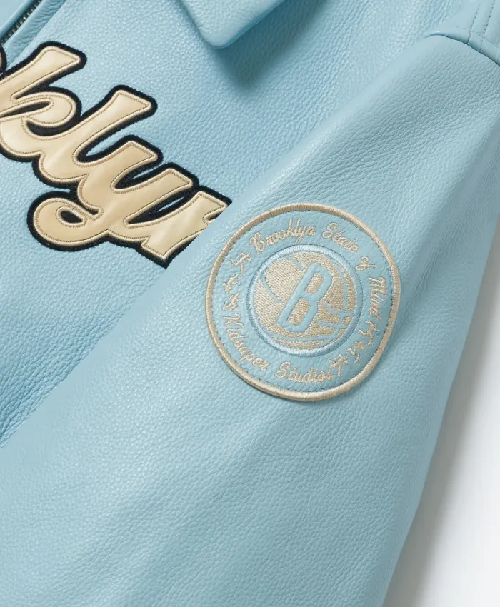 Bero X KidSuper Blue Varsity Jacket