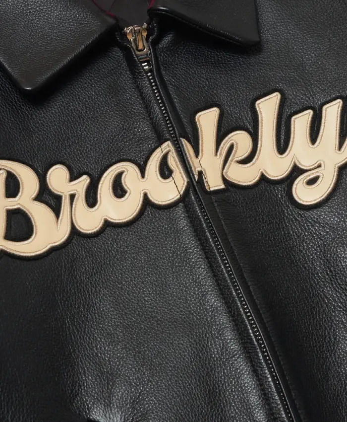 Bero X KidSuper Leather Varsity Jacket
