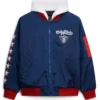 Blue Cody Rhodes Full Zip Hooded Jacket